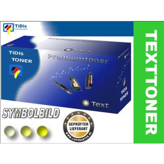 71B20YK - yellow - TiDis Textlasertoner mit ca.2.300 Seiten Druckleistung nach Iso
