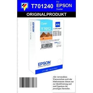 T701240-cyan- Epson Original Druckertinte zum Superangebot