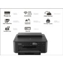 A4 Tintenstrahldrucker | Canon PIXMA TS705a - Schneller und flacher Fotodrucker mit Lan-/WLAN Anschluß