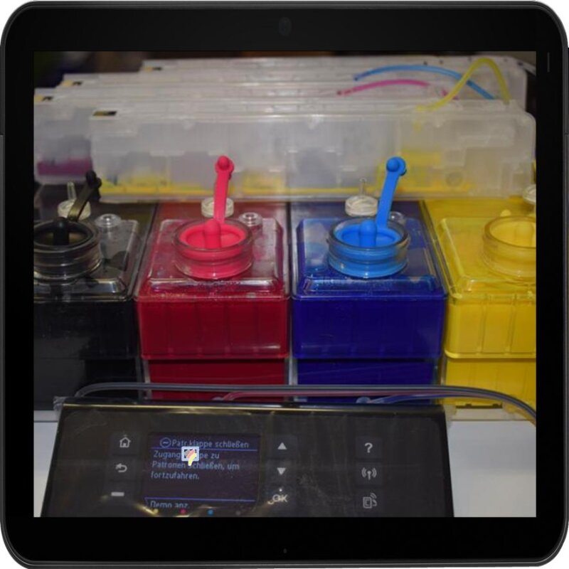 Hp973x Ciss Schlauchsystem Inkl 4 000ml Dr Inkjet Premium Tinte 479 95