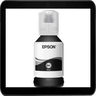 C13T03M140 - schwarz - Epson Druckertinte / Nachfülltinte 120ml für ca. 6.000 Seiten Druckleistung nach Iso