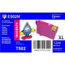 502XL TiDis Tintenpatrone magenta mit 12 ml Inhalt ersetzt T02W34010