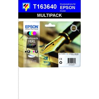 T16364010-MULTIPACK-EPSON Original Drucktinten im Multipack zum Superangebot