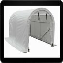 Rolektro portable eScooter oder Motorradgarage PE 200g/m², Weiss, L:2,4m B:1,6m H:1,9m,