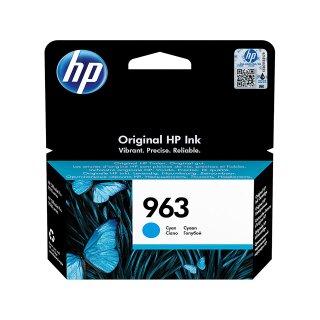 HP963 - cyan - HP Druckerpatrone mit ca. 700 Seiten Druckleistung - 3JA23AE