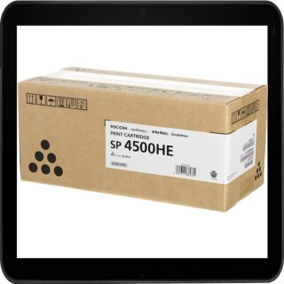 407318 - schwarz - Ricoh Lasertoner mit ca. 12.000 Seiten Druckleistung nach ISO