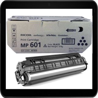 407824 - schwarz - Ricoh Lasertoner mit ca. 21.000 Seiten Druckleistung nach ISO