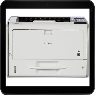 407510 - schwarz - Ricoh Lasertoner mit ca. 10.000 Seiten Druckleistung nach ISO