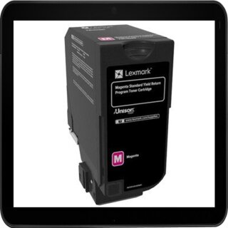 74C20ME - magenta - Lexmark Projekt Lasertoner mit ca. 3.000 Seiten Druckleistung nach ISO