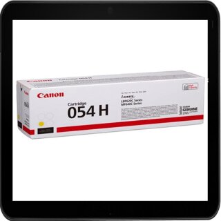 054H - Yellow - Canon Toner mit ca. 2.300 Seiten Druckleistung nach Iso - 3025C002