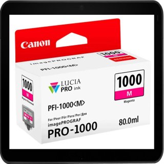 PFI1000M - Magenta - Canon Druckerpatrone mit 80ml Inhalt...