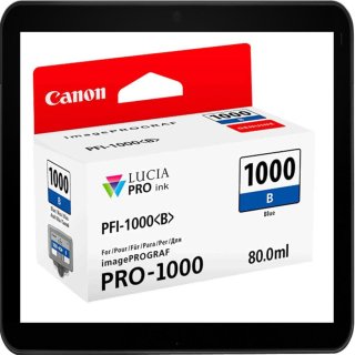 PFI1000B - Blue - Canon Druckerpatrone mit 80ml Inhalt für ca. 4875 Seiten Druckleistung nach ISO