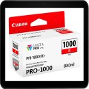 PFI1000R - Red - Canon Druckerpatrone mit 80ml Inhalt...