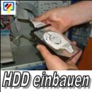 HDD / Festplatte einbauen inkl. Funktionscheck und...