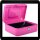 pavo Geldkassette pink gelbgrün hellblau