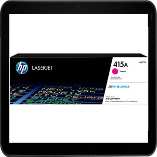 HP415A - W2033A Magenta HP Lasertoner mit 2.100 Seiten Druckleistung