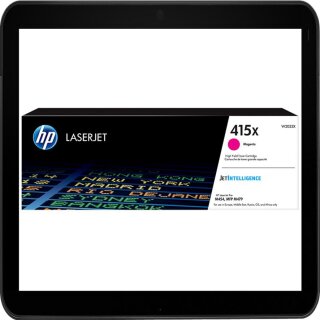 HP415X - W2033X Magenta HP Lasertoner mit 6.000 Seiten Druckleistung