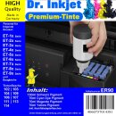 ER90 Dokumentenechte Druckertinte - Dr. Inkjet Komplettset mit 340ml Druckertinte für Ecotankdrucker