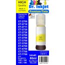 ER91Y Dr. Inkjet 80ml YELLOW Druckertinte für...