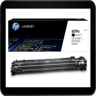 HP659X Toner cyan mit ca. 29.000 Seiten Druckleistung nach Iso - W2011X