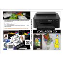 SPP336 - Vorlagen CD für Inkjet Kartendrucker mit Microsoft Puplisher, Corel X7 + Open Office für SPP314 / TS705