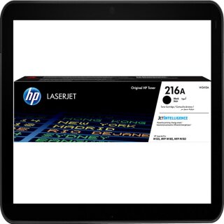 HP216A - W2410A - HP Lasertoner schwarz mit ca. 1050 Seiten Druckleistung