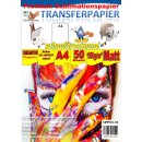 GIC A4 Sublimationspapier: Transferpapier für Textilien und Feststoffe - 50 Blatt Packung - Optimal auf die Marke GIC abgestimmt