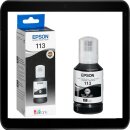113 | T06B1 Pigment schwarz Epson Tintenflasche mit 127ml...