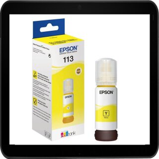 113 | T06B4 Pigment yellow Epson Druckertinte / Nachfülltinte mit 70ml Inhalt