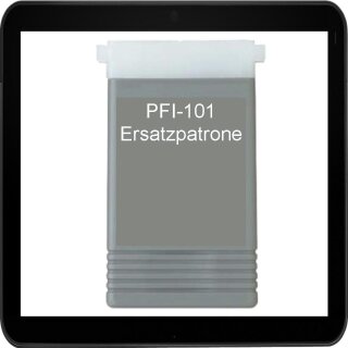 PFI101GY - grey - Ersatzpatrone mit 130ml Inhalt - ersetzt GY0892B001