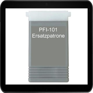 PFI101BK - black - Ersatzrpatrone mit 130ml Inhalt - ersetzt 0883B001 -