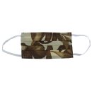 Mund- & Nasenmaske Camouflage braun/beige aus 100 %...