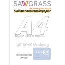 Sawgrass - A4 Truepix Classic Sublimationstransferpapier...