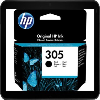 HP305 - Druckerpatrone schwarz mit ca. 120 Seiten nach Iso - 2ml | 3YM61AE