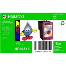 HP303XL Color TiDis Recyclingpatrone m. 18ml Inhalt -...
