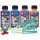 Multipack 400ml  TiDis Nachfülltinte für Tintenstrahldrucker je 100ml B/C/M/Y