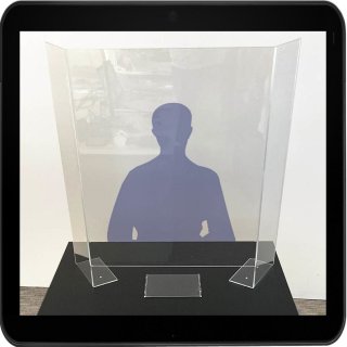 update displays Spuckschutz transparent 81,0 x 96,0 cm