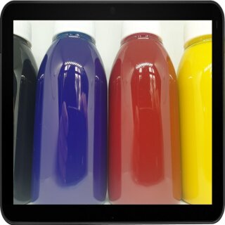 4x 100 ml dokumentenechte Druckertinte / Nachfülltinte für Epson Drucker zum Nachfüllen