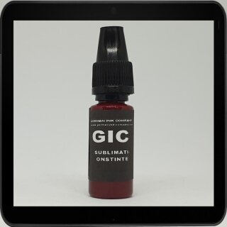 Magenta GIC - Hitzetransfertinte | Sublimationstinte in 10ml Flasche - Farbe MAGENTA