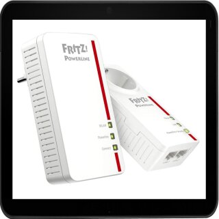 AVM FRITZ!Powerline 1260E WLAN Set Powerline-Adapter-Set