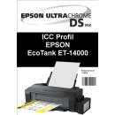 EcoTank ET-14000 ICC Profil f&uuml;r Ultra Chrome DS...