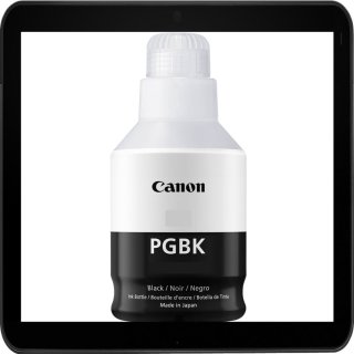 GI-51PGBK schwarze Canon Nachfülltintenflasche mit 135ml für ca. 6.000 Seiten Druckleistung nach Iso - 4529C001AA