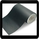 Selbstklebende schwarze Tafelfolie für Tafelkreide - Foliendicke 160 µm in 125 x25 cm Rollenformat - Preis je laufenden Meter