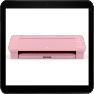 Der optimale Hobby Schneidplotter - Silhouette Cameo 4 rosa mit 30,5 cm (12") Schneidebreite