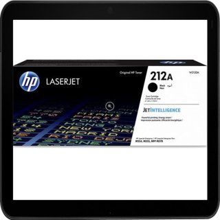 HP212A schwarz HP Lasertoner mit ca. 5.500 Seiten Leistung nach Iso - W2120A