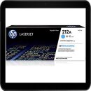 HP212A cyan HP Lasertoner mit ca. 4.500 Seiten Leistung...