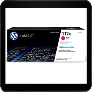 HP212X magenta HP Lasertoner mit ca. 10.000 Seiten Leistung nach Iso - W2123X