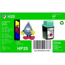 HP25 - TiDis Re-Use Color Druckerpatrone mit ca. 20ml...