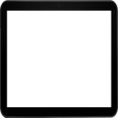 Weiße plottiX Micro Flockfolie 20cm x 30cm...