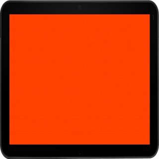 Orange plottiX Micro Flockfolie 20cm x 30cm Einzelblatt für den kleinen Bedarf